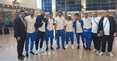 شاهد.. بعثة الزمالك فى المطار استعدادا للتوجه إلى معسكر ألمانيا