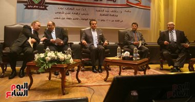 انطلاق مؤتمر "معا من أجل مصر" بجامعة عين شمس