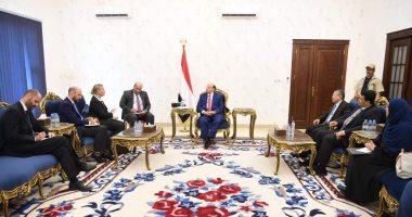 الرئيس اليمنى: شعبنا يتطلع من المجتمع الدولى إلى دعمه 