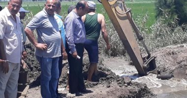 إزالة مزرعة سمكية مخالفة بالدقهلية وسحب عينات منها وإرسالها لمعامل التحاليل