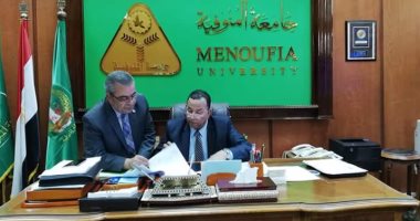 رئيس جامعة المنوفية يعتمد نتيجة الفرقة الثانية بالعلوم الطبية