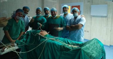 إجراء عملية إصلاح فتق إربى أيمن بالمنظار ﻷول مرة بمستشفى طور سيناء 