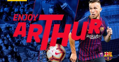 برشلونة يعلن ضم البرازيلى أرثر من جريميو حتى 2024.. رسميا
