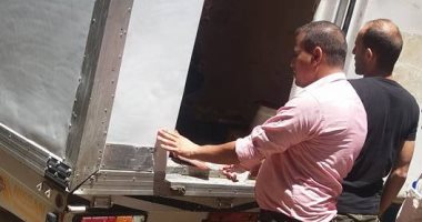 ضبط سيارة تبيع لحوم مجمدة بدون تاريخ صلاحية بسمالوط بالمنيا