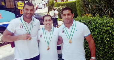 شاهد أبطال البحر المتوسط بعد تكريم الرئيس