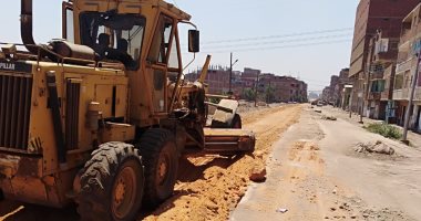 محافظ القليوبية: بدء رصف الطرق الجانبية بترعة الباسوسية بالقناطر الخيرية