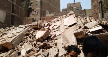 صور.. إخلاء المبانى المجاورة لعقار حدائق القبة المنهار لفحصها