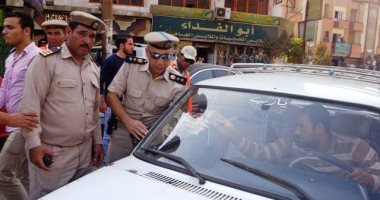 ضبط 693 مخالفة متنوعة فى حملة مرورية ببنى سويف 