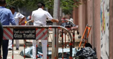 صور.. النيابة تستمع لأقوال الشهود بموقع العثور على جثث الأطفال المذبوحين بالهرم