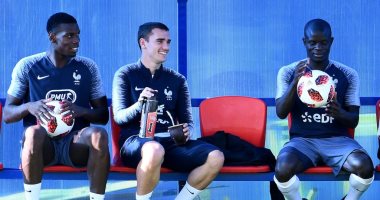 تفاؤل في تدريبات فرنسا قبل مواجهة كرواتيا في نهائي كأس العالم