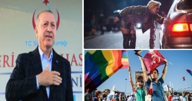 أردوغان يرفع شعار "أبيع نفسى".. 20 مليون دولار ساوت الخلافات مع إسرائيل.. الديكتاتور العثمانى رافع راية الخلافة يسمح بمسيرة للشواذ من أجل عيون الاتحاد الأوروبى.. ويقنن الدعارة للحصول على 4 مليارات دولار سنويا