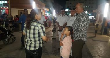 محافظ البحر الأحمر يتفقد ممشى شيرى السياحى بالغردقة