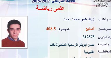 السابع علمى رياضة: حددت يوم لكل مادة.. ووالده: غرفته كانت كمنطقة عسكرية