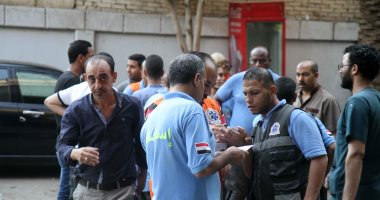 صور.. رئيس المراكز الطبية: وصول 21 مصابا بحادث قطار المرازيق إلى مستشفى الهرم