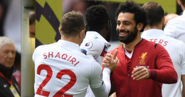 "الزمن يدور".. شاكيرى احتياطى صلاح فى ليفربول
