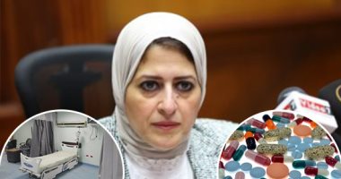 "الصحة" تؤمن المستشفيات من المحاليل ومشتقات الدم لمدة 6 أشهر.. هالة زايدة: لا زيادة بالأسعار وما يثار شائعات.. والباركود يقضى على الدواء المغشوش والمهرب.. رشا زيادة: توفير كميات كبيرة من البنسلين والأنسولين