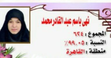 والدة الأولى أدبى بالأزهر: نهى متفوقة وفوجئنا باتصال شيخ الأزهر لتهنئتنا 