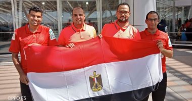بعثة اتحاد الإعاقات الذهنية تطير للمشاركة فى كأس العالم للتنس بفرنسا 