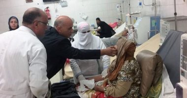 صور ..وكيل وزارة الصحة بالإسكندرية يتفقد أعمال تطوير مستشفى العامرية العام