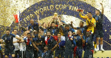 فرنسا تتوج بكأس العالم للمرة الثانية فى تاريخها برباعية ضد منتخب كرواتيا