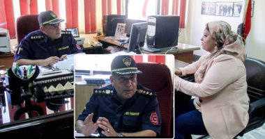 صور.. مدير الحماية المدنية بالإسكندرية لـ"اليوم السابع": تلقينا 11 حالة غرق خلال أسبوع و33 بلاغ انهيار مبان خلال شهر.. اللواء فؤاد الغنيمى: بناء العقارات وراء ردم حنفيات الحريق ونعيد الحفر لإعادة تشغيلها