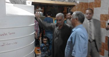 تشغيل محطة تنقيه بإحدى قرى الداخلة بمنحة أمريكية نصف مليون جنيه