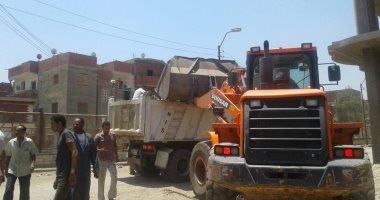 ازالة 807 حالات تعدٍ وإشغالات بمدينة ببا جنوب بنى سويف.. صور