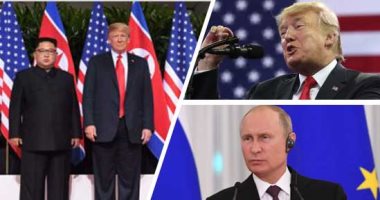 قبل قمته المرتقبة مع بوتين.. "السلام الساخن" دبلوماسية "ترامب" لإنهاء الحرب الباردة مع خصومه.. صراع التصريحات عبر مواقع التواصل الاجتماعى يقود البلدين نحو قمة هلسنكى.. وخبير يؤكد: اللقاء إعادة لقمة سنغافورة