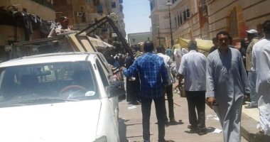 رئيس مدينة أسوان: إزالة 218 حالة إشغال فورى وإعدام 24 كيلو لحوم فاسدة