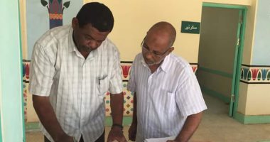 صور..قوافل ضبط الأداء تحصر العجز والزيادة فى المعلمين بمدارس نصر النوبة