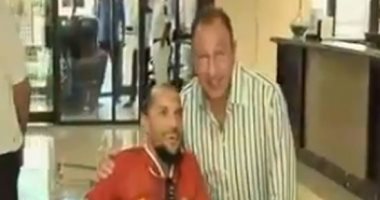 فيديو.. الخطيب فى برج العرب قبل مواجهة الأهلى وتاونشيب بدورى الأبطال