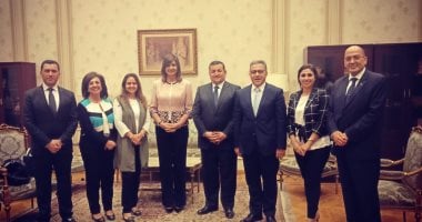 نبيلة مكرم تبحث مع "البرلمانية المصرية البريطانية" توطيد العلاقات