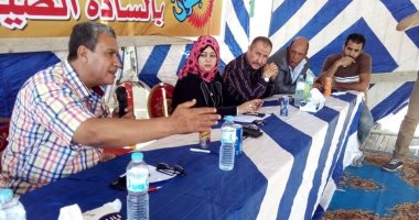 مياه القناة تشارك فى حل مشكلات قرية النورس بجنوب بورسعيد