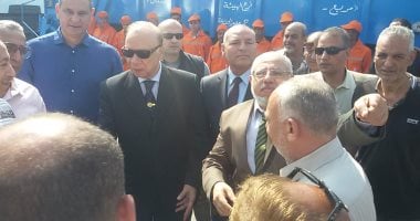 محافظ القاهرة يشهد انطلاق منظومة النظافة الجديدة بحى مصر الجديدة