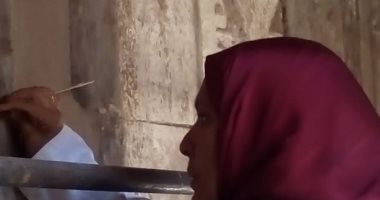 صور.. الانتهاء من أعمال ترميم نقوش مقصورات وصالات معبد الأقصر