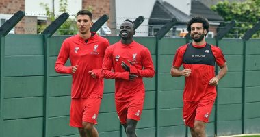 محمد صلاح ينتظم فى تدريبات ليفربول استعدادا للموسم الجديد.. صور