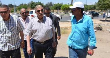 صور.. محافظ الإسماعيلية يتفقد المرحلة الثالثة والأخيرة لتطوير منطقة الغابة