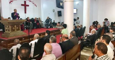 صور.. افتتاح كنيسة إنجيلية بدسوق بحضور القس أندريه زكى ومدير أمن كفر الشيخ