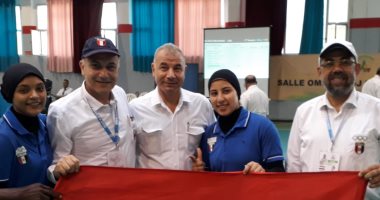 نعمة سعيد تتوج بـ 3 ذهبيات فى منافسات الأثقال بدورة الألعاب الأفريقية