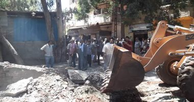 صور.. إزالة 14 حالة تعد على الأراضى الزراعية بالغربية