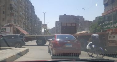 شكوى من سير مقطورة عكس الاتجاه بطريق المريوطية