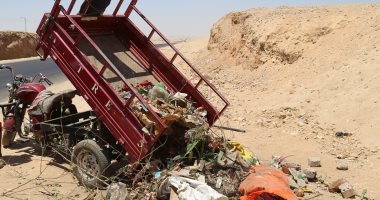 مصرع شخص صدمه تروسيكل بطريق المريوطية فى العياط