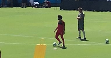 محمد صلاح يخوض أول تدريباته مع ليفربول فى معسكر أمريكا.. فيديو 
