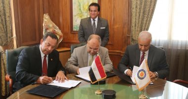 تعاون علمى وأكاديمى بين جامعة المنوفية والجامعة المصرية للتعلم الإلكترونى