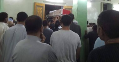 تشييع جنازة شهيدين من أبناء الوطن بمركز مغاغة فى المنيا