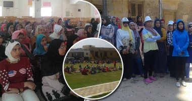 صور.. معسكر الفتيات بكفر الشيخ "ترفيه وتثقيف وتوعية".. المشاركات: نحن رُسل لتصحيح المفاهيم المغلوطة ونشر الوعى الوطنى.. ونواجه الزواج العرفى والمبكر ونكافح تعاطى المخدرات ونشارك فى محو الأمية
