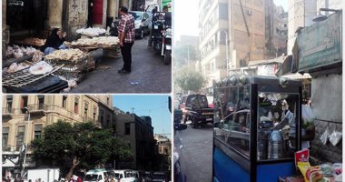 إهمال الأحياء "الأزبكية نموذجا".. الإعلانات المخالفة تكسو العقارات التاريخية.. الباعة الجائلين يحاصرون ميدان رمسيس.. وشارع "كلوت بك" مثال للفوضى.. وحرائق الفجالة مرشحة للزيادة بسبب مواد شديدة الاشتعال بالمخازن