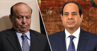 الرئيس اليمنى يبعث برقية تهنئة للسيسى بمناسبة ذكرى ثورة 23 يوليو