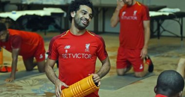محمد صلاح يتدرب فى "الجيم" استعداد لمانشستر سيتى.. فيديو
