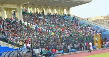 صور..توافد جماهير الاتحاد على استاد الإسكندرية لموقعه الترجى